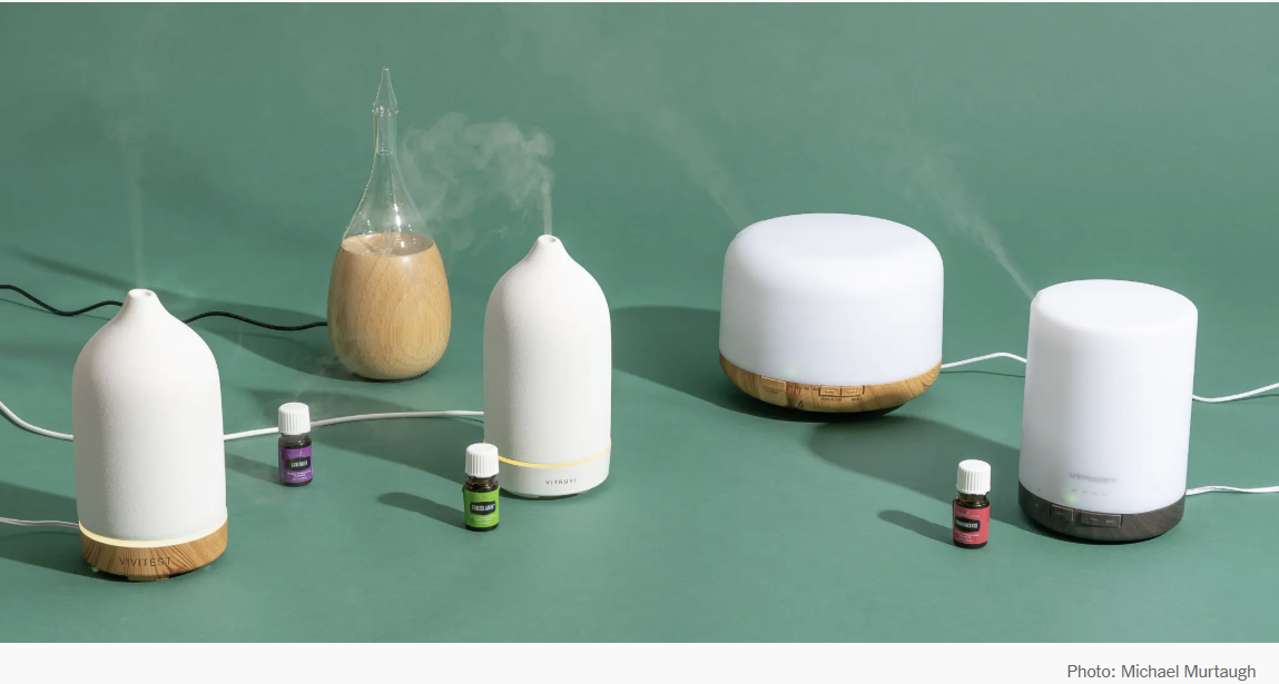 New York Times List of Best Essential Oil Diffusers