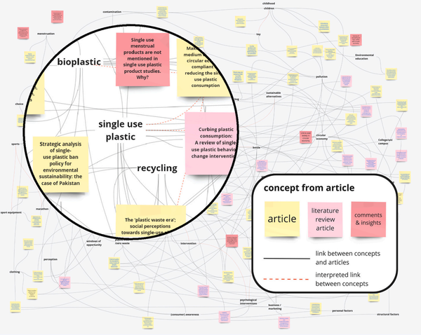 A visual scoping review of plastic consumption in everyday life