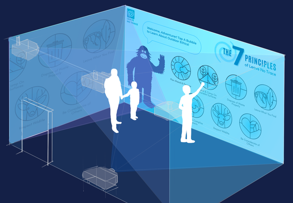 'Leave No Trace' Interactive Installation